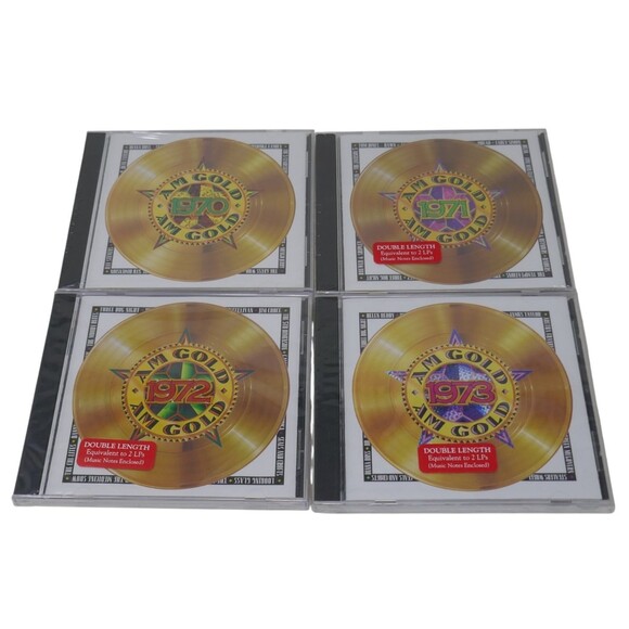 Time Life Music AM GOLD 4 CD Lot Collection 1970-1973 SEALED - Picture 1 of 8